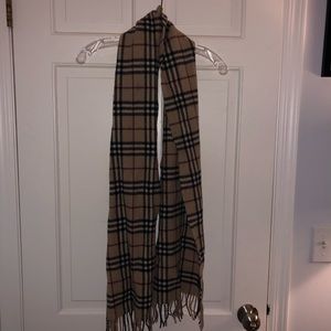 Classic Burberry Plaid Scarf